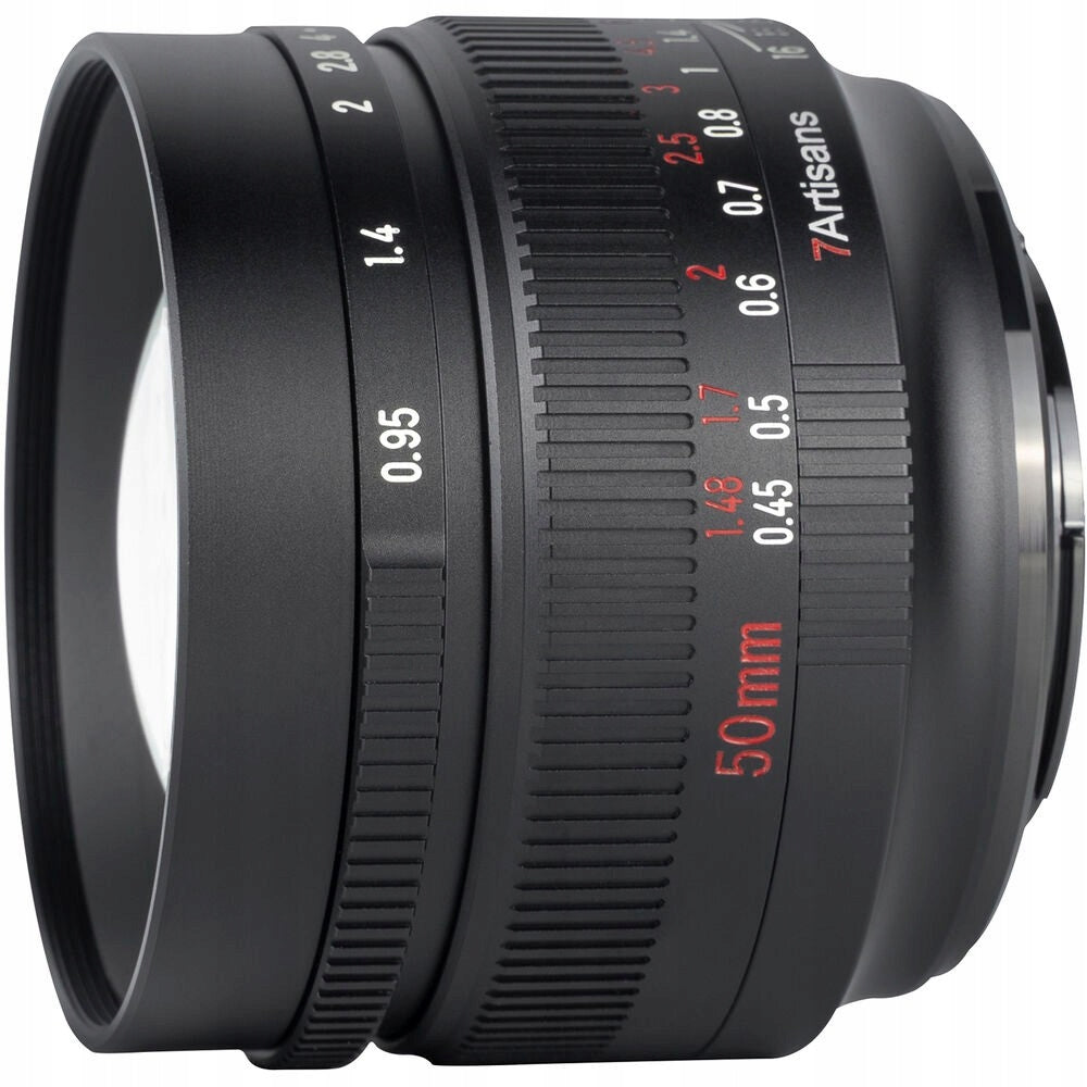 7Artisans 50mm f/0.95 to Micro 4/3 (M43) Manual Focus Lens Packaging status original