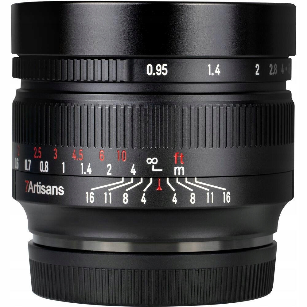 7Artisans 50mm f/0.95 to Micro 4/3 (M43) Manual Focus Lens