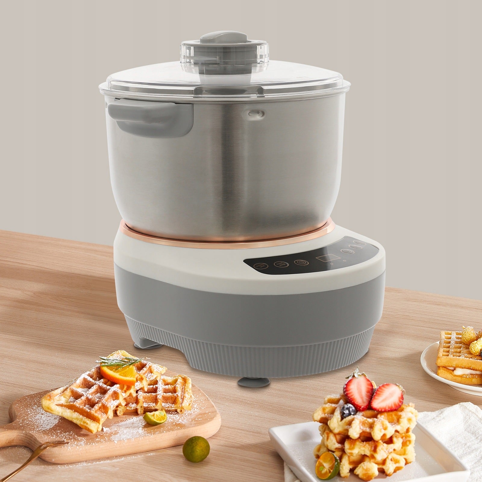 7L Automatic Dough Maker Pure Copper Motor Touch Digital Display Packaging status original