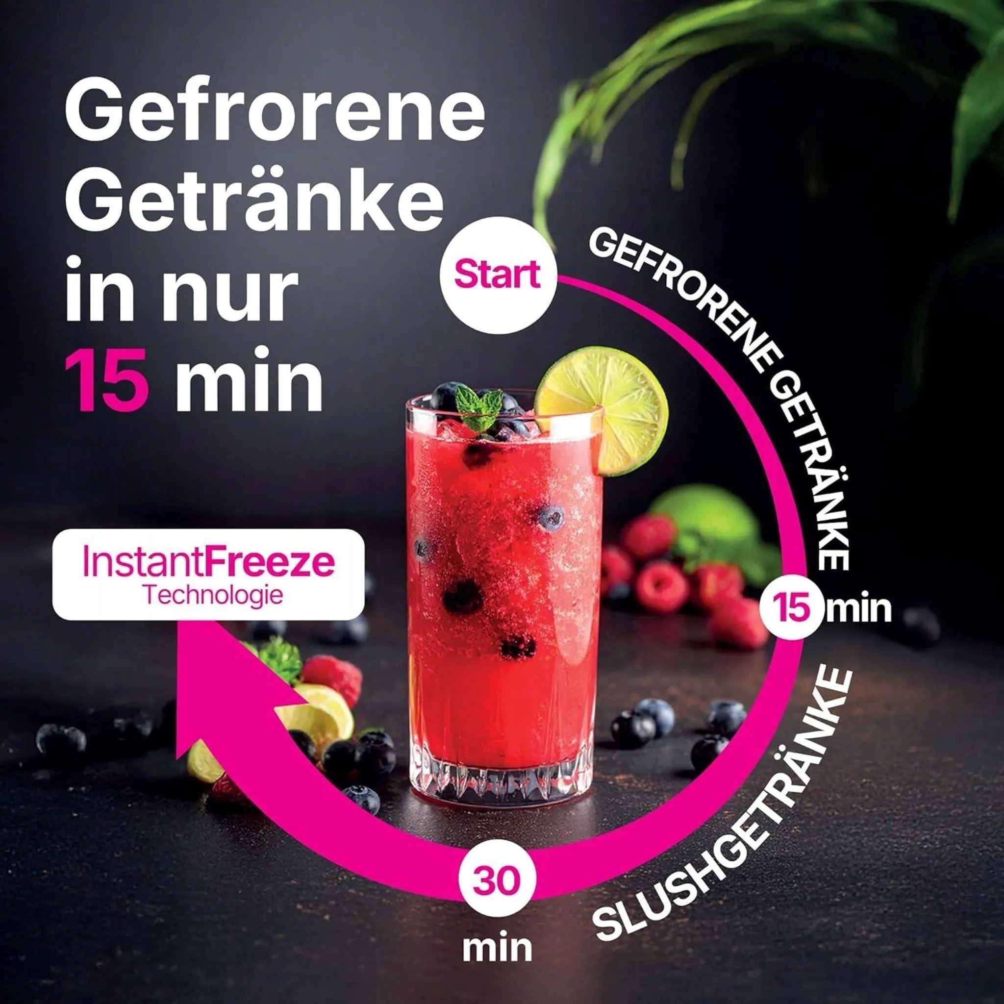 7in1 Seeger SuperSlush 2 l sorbet machine Manufacturer code SLFRZ1BK