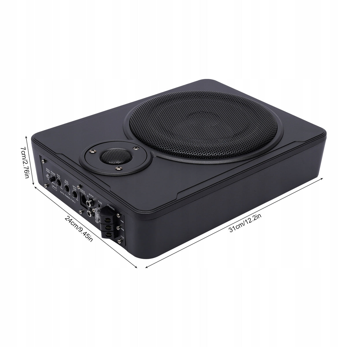 8'' 300W Car Slim Subwoofer (with cable) Manufacturer no brand