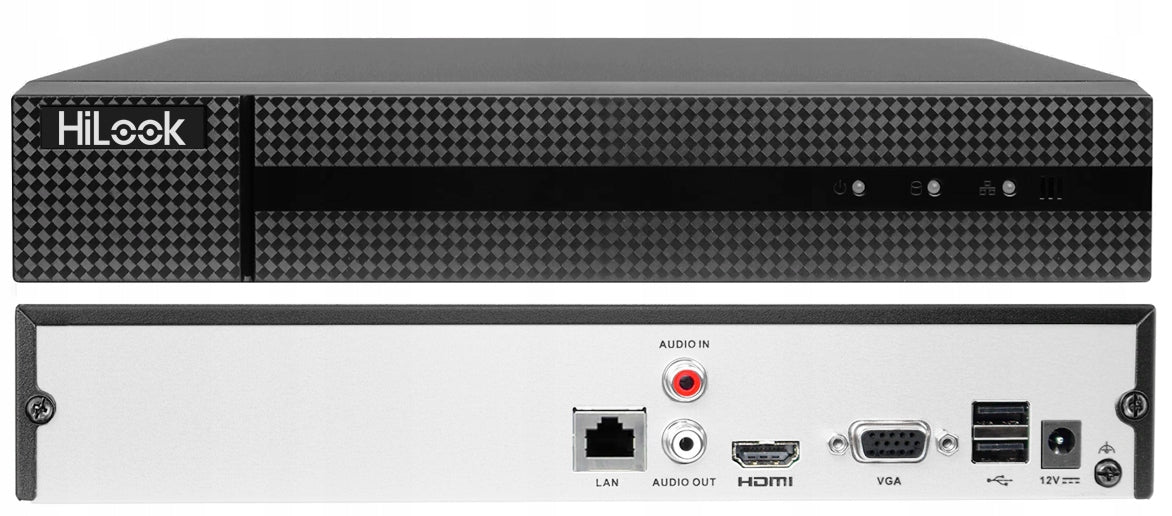 8 Channel IP Recorder for 8Mpx HiLook by Hikvision HikConnect App Packaging status original