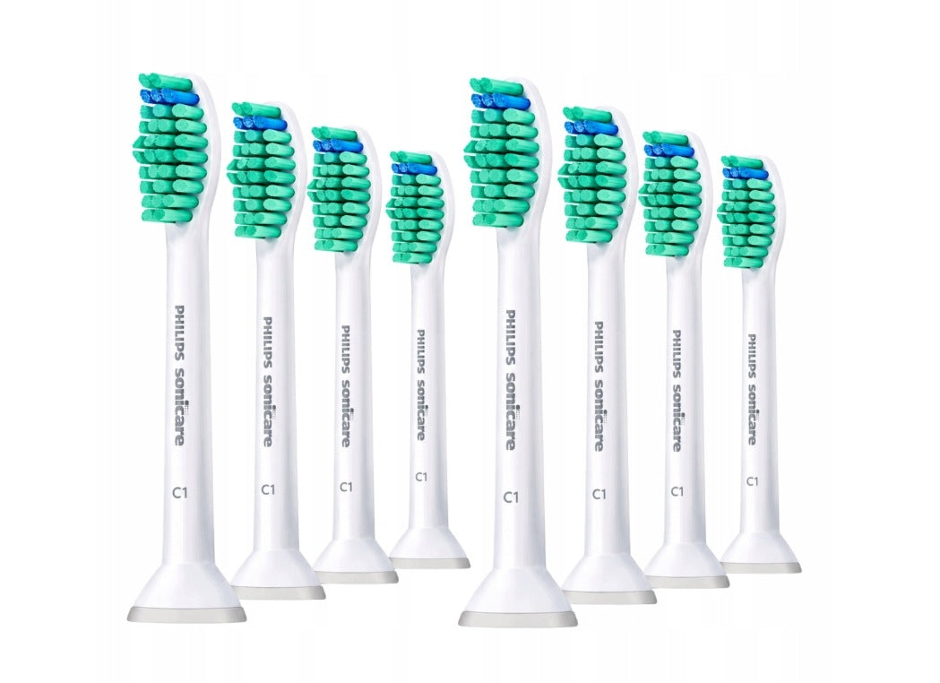 8 Pcs Tips for Philips Sonicare C1 Bacterial Plate Removal HX6014 Packaging status original