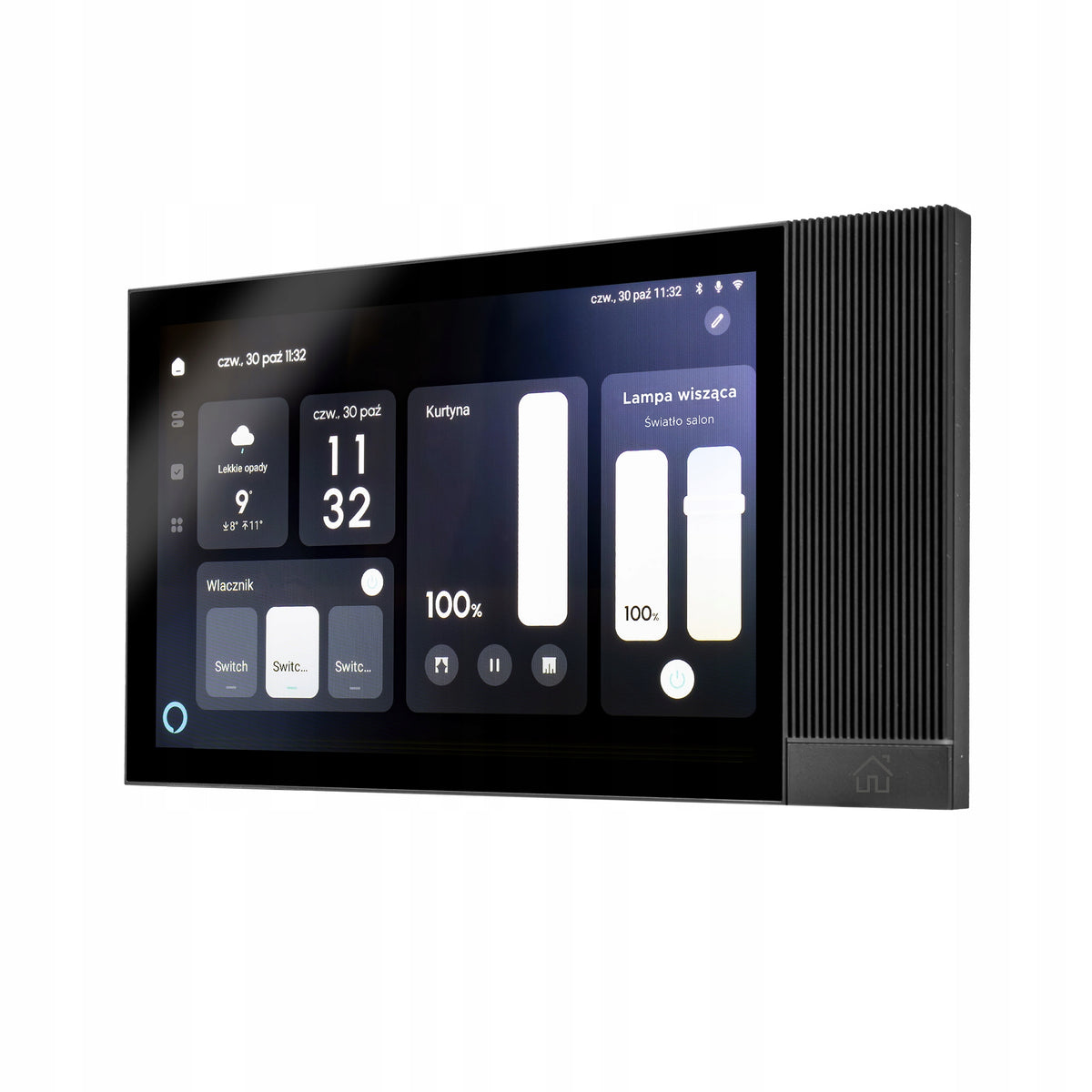 8" Zigbee Tuya Bluetooth Gateway Control Panel