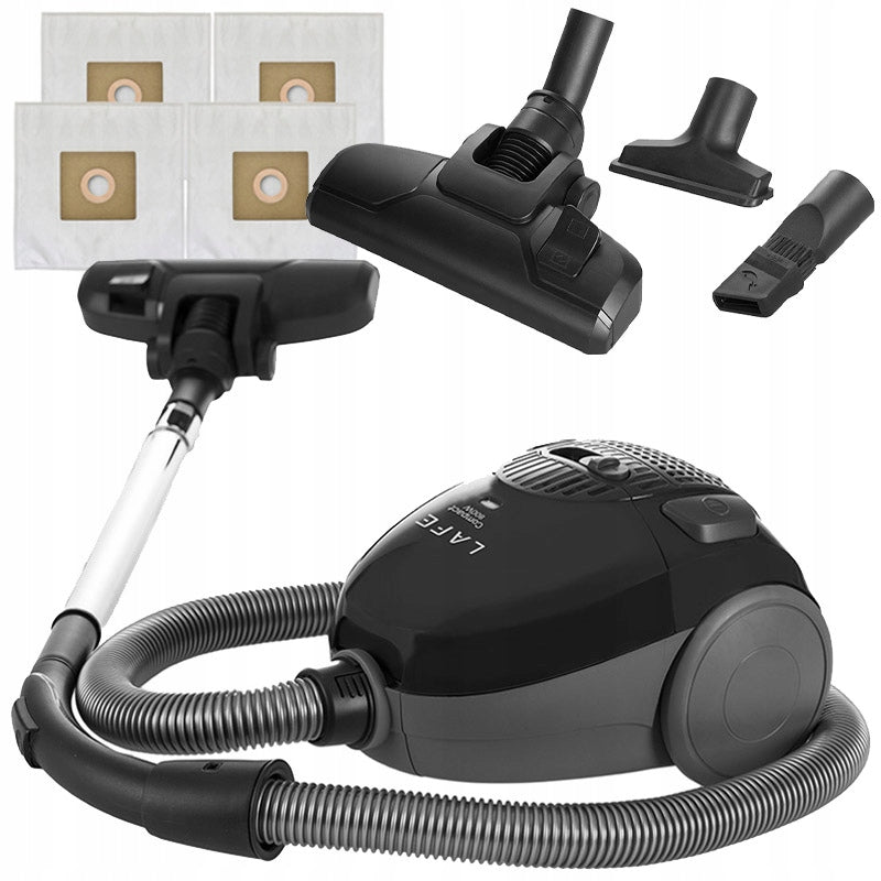 800W LAFE BAG VACUUM CLEANER FOR PANEL CARPETS + 5 BAGS