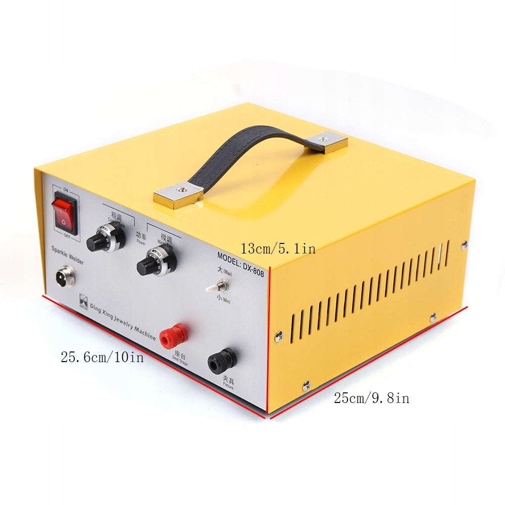80A Pulse Spot Welder, Gold Silver Jewelry Spot Welding Machine 400W EAN (GTIN) 747495459455