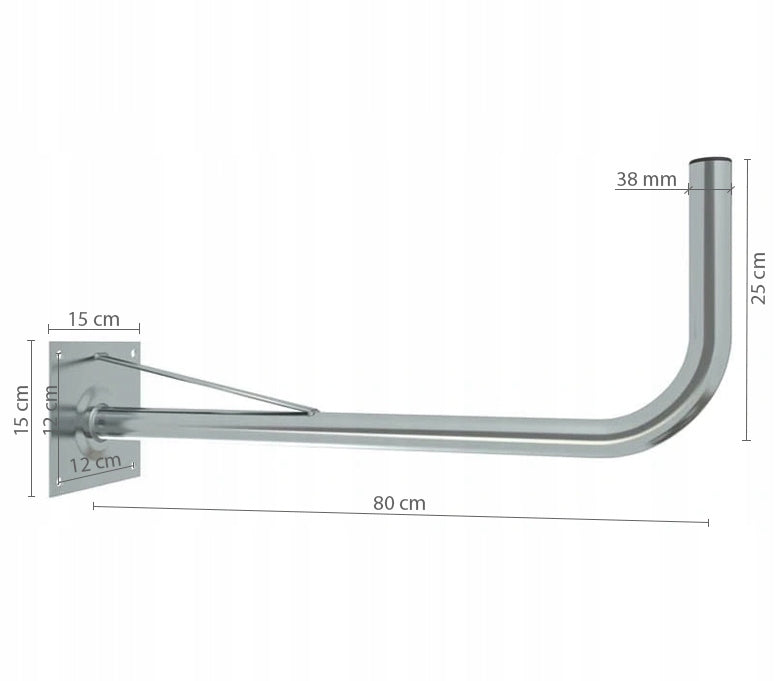 80CM TERRESTRIAL SATELLITE ANTENNA HOLDER Brand Libox