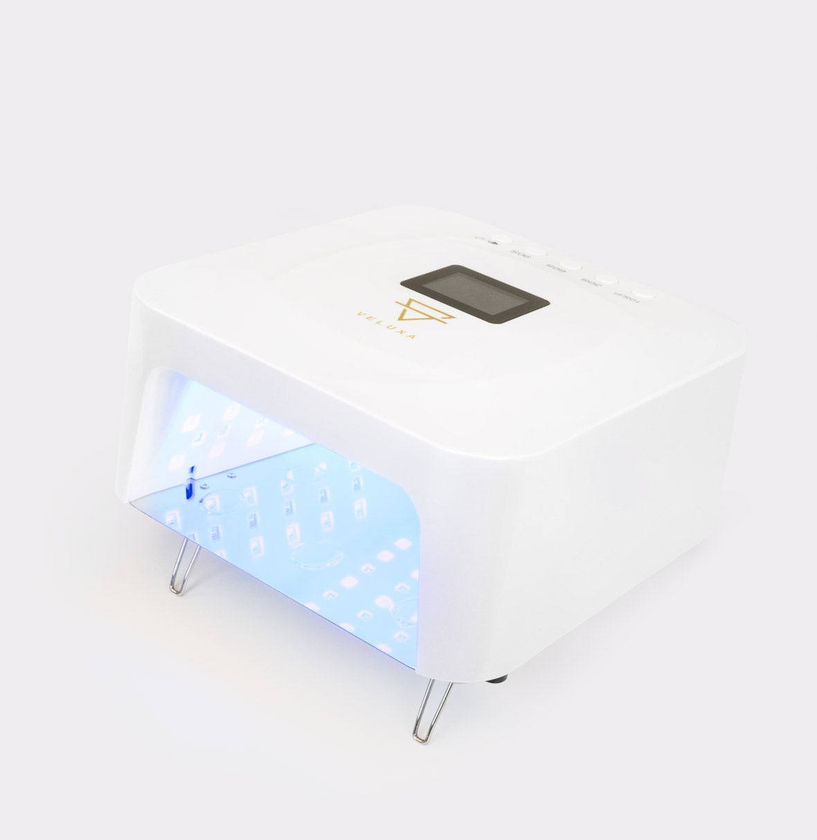 80W UV LED NAIL LAMP FOR GEL HYBRID STRONG HYBRID Wireless Brand Veluxa