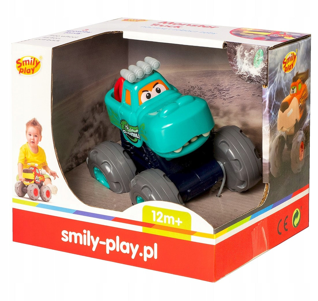 84360 CAR OFF-ROAD CAR CROCODILE VEHICLE SMILY
