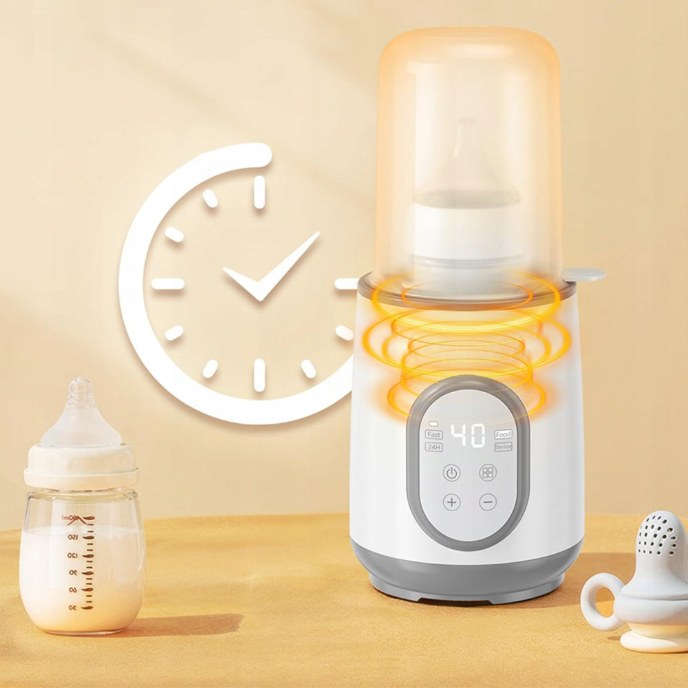 8IN1 BOTTLE WARMER WITH STERILIZER - PROTECTION AGAINST BURNS Packaging status original