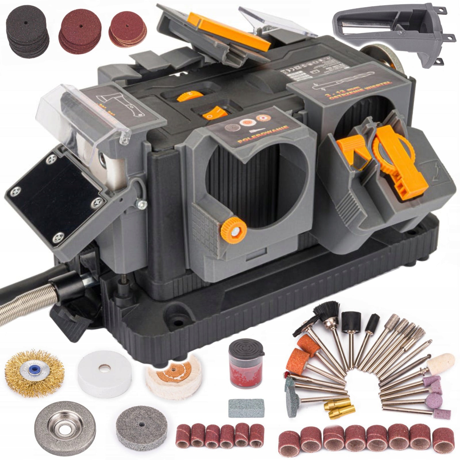 8IN1 MULTIFUNCTION KNIFE SHARPENER CHAIN DRILL BITS