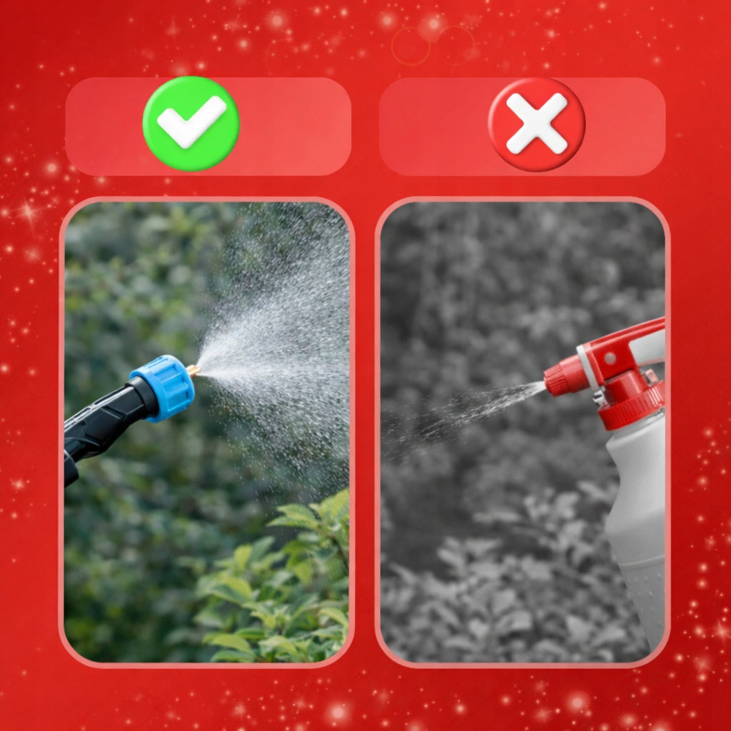 8L CORDLESS GARDEN SPRAYER ELECTRIC PORTABLE USB C 3 NOZZLES Packaging status original