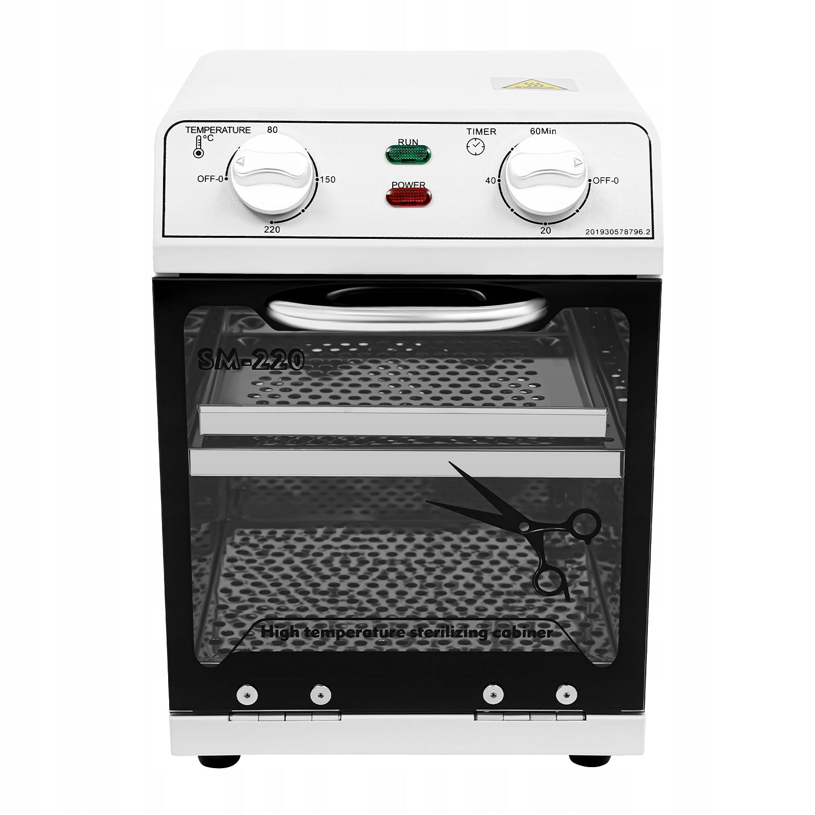 8L Sterilizer Cabinet 600W, Heat Sterilizer Box for Home Packaging status original
