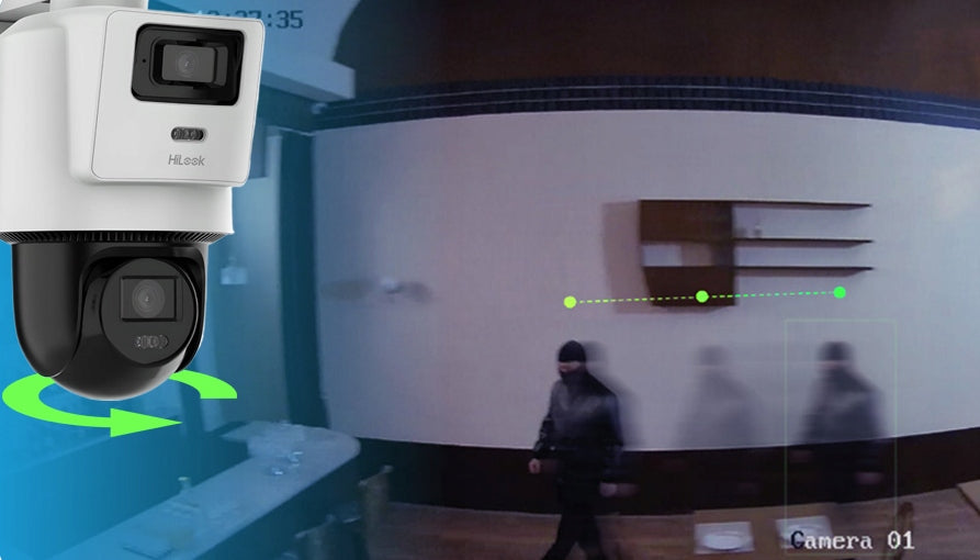 8MPx (4MP+4MP) TandemVu PTZ-D4 HiLook by Hikvision Certificates of conformity CE