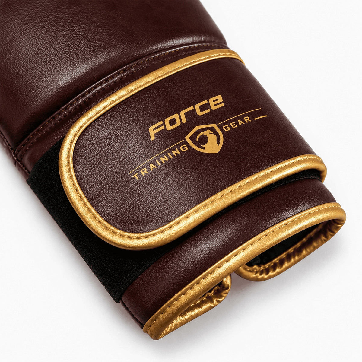 8OZ BURGUNDY SYNTHETIC LEATHER BOXING GLOVES Brand Force