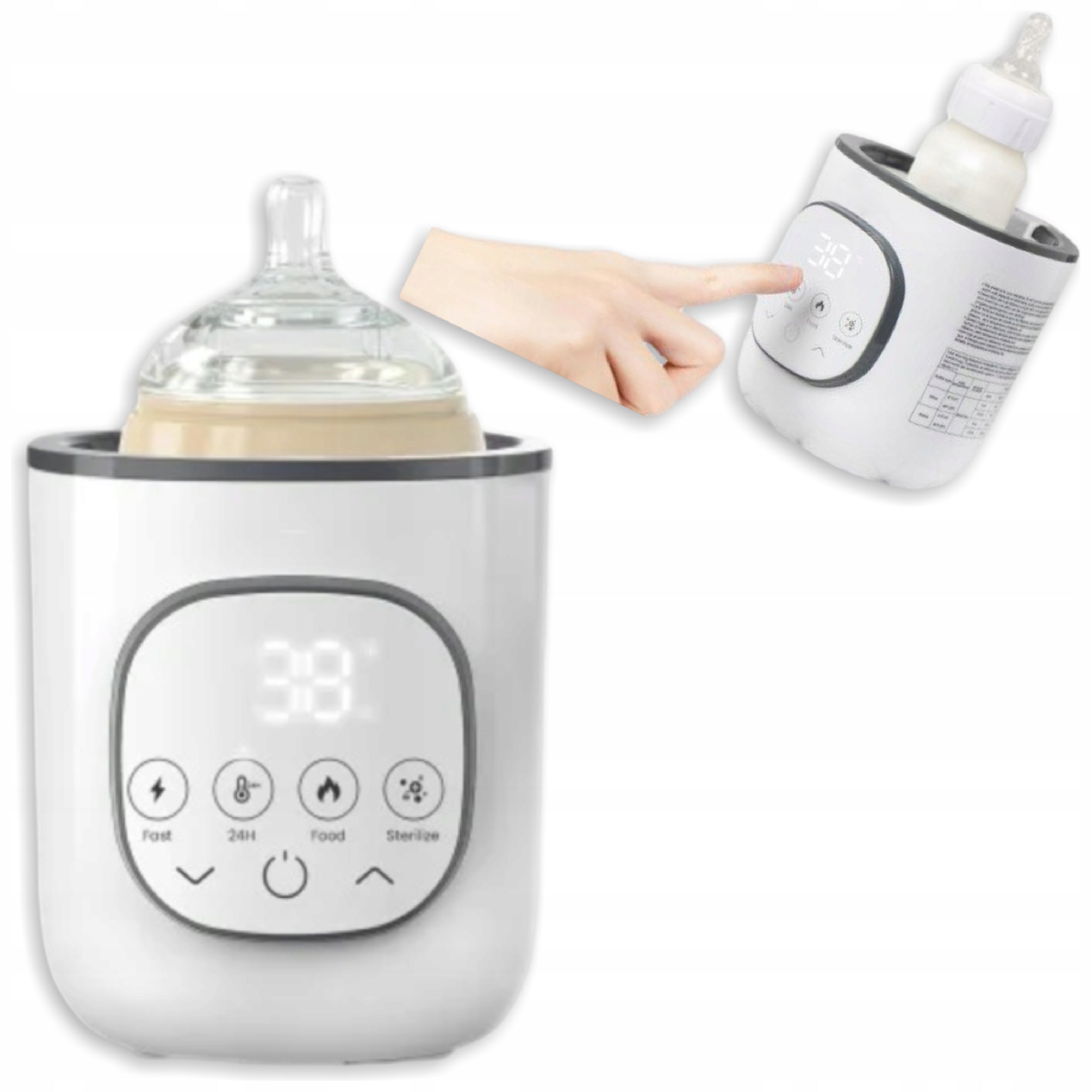 8in1 Electric Bottle Warmer Milk Mother and Jars Fast 220V