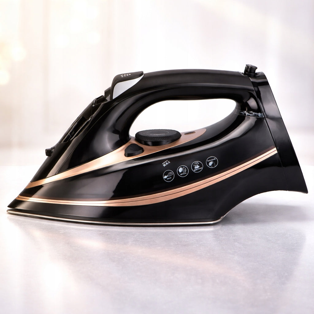8in1 STEAM IRON CERAMIC COATING 2600W HIGH POWER WATER TANK Manufacturer code ŻELAZKO PAROWE 2600W CERAMICZNA STOPA