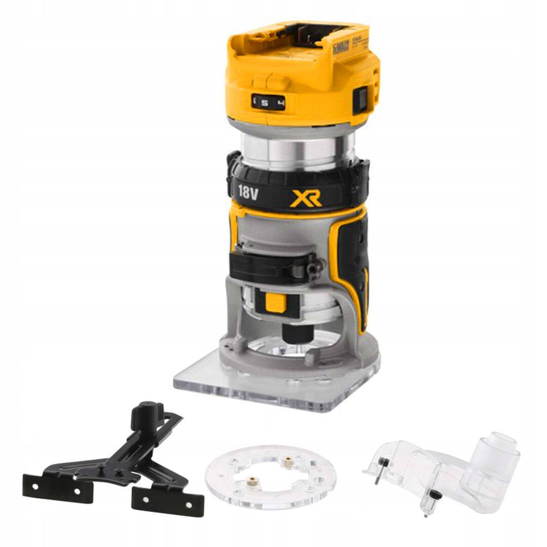 8mm 1/4" 18V HIGH SPINDLE EDGE MILLING MACHINE WITH DeWALT ADJUSTMENT Packaging status original