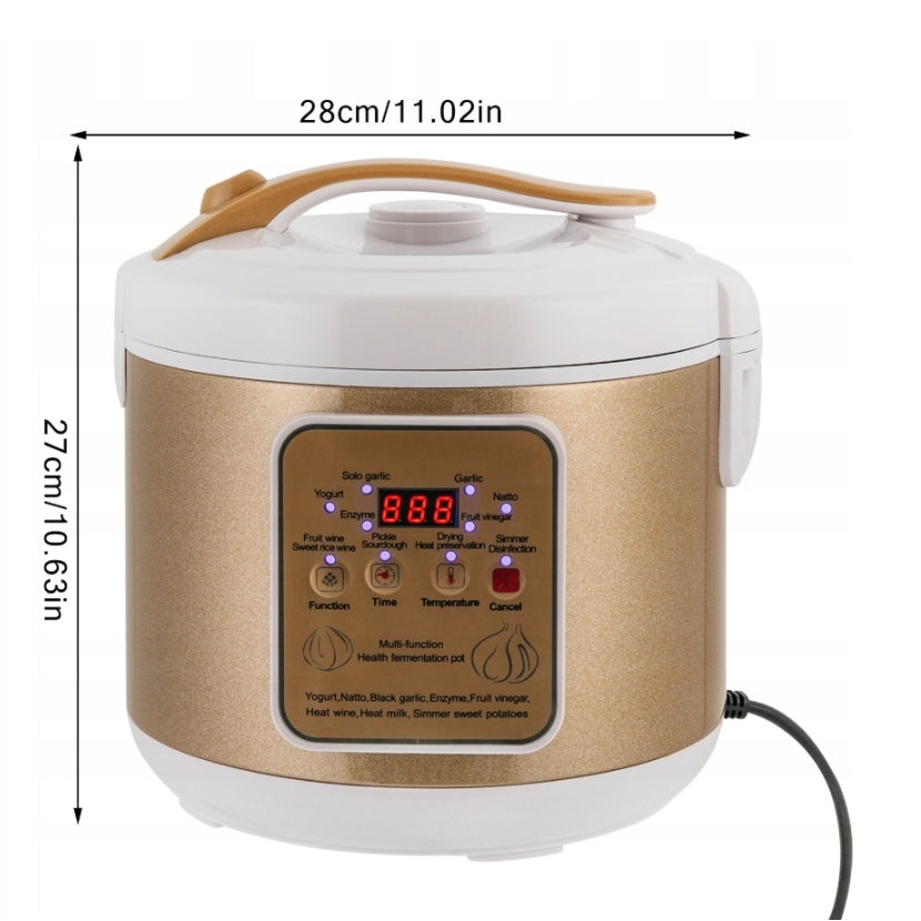 90W 220V Golden Black Garlic Fermenter Machine Manufacturer code 5L Black Garlic Cooker-AZK 215