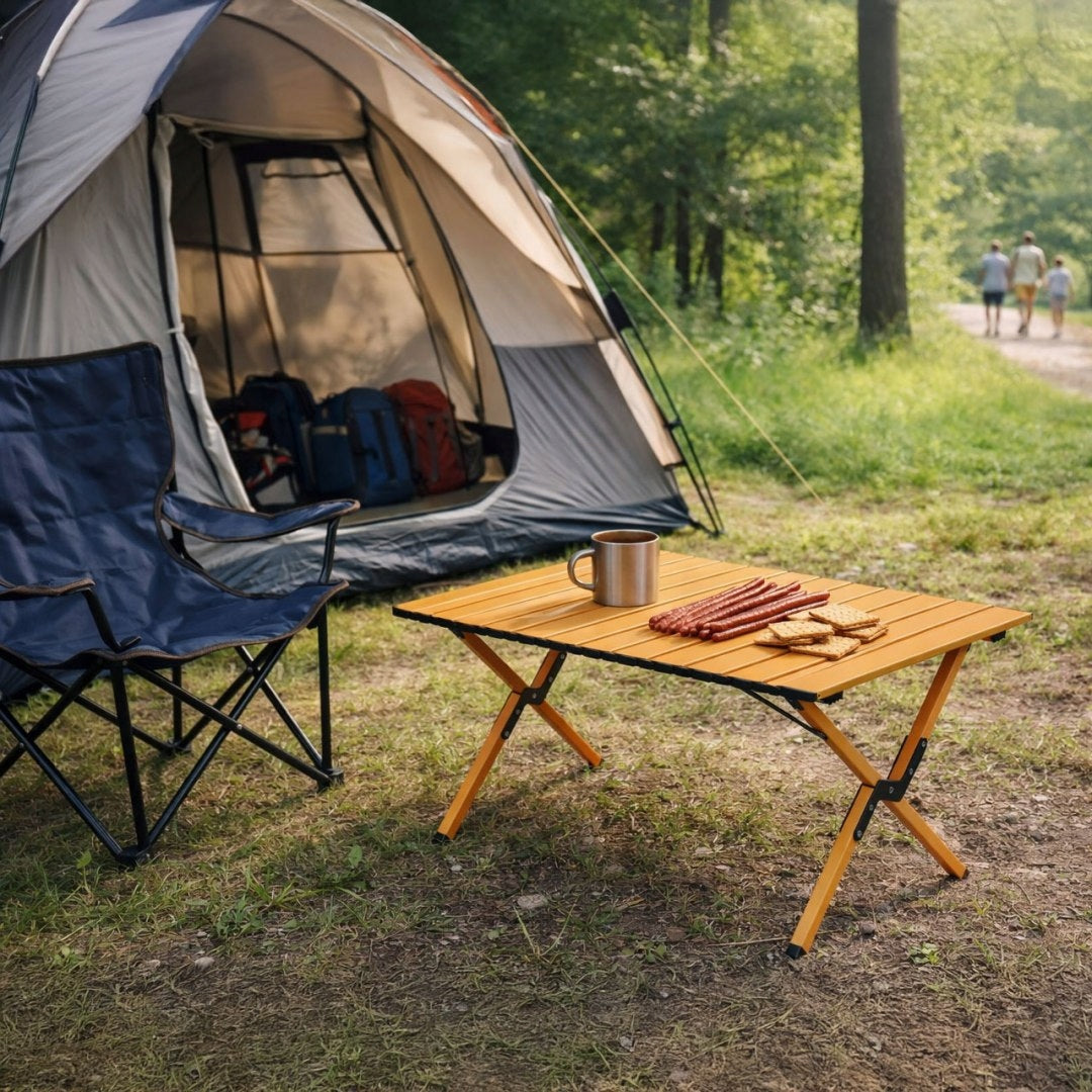 90x60 cm Camping Hiking Table with MultiGarden Bag Manufacturer code XLP130-13-2