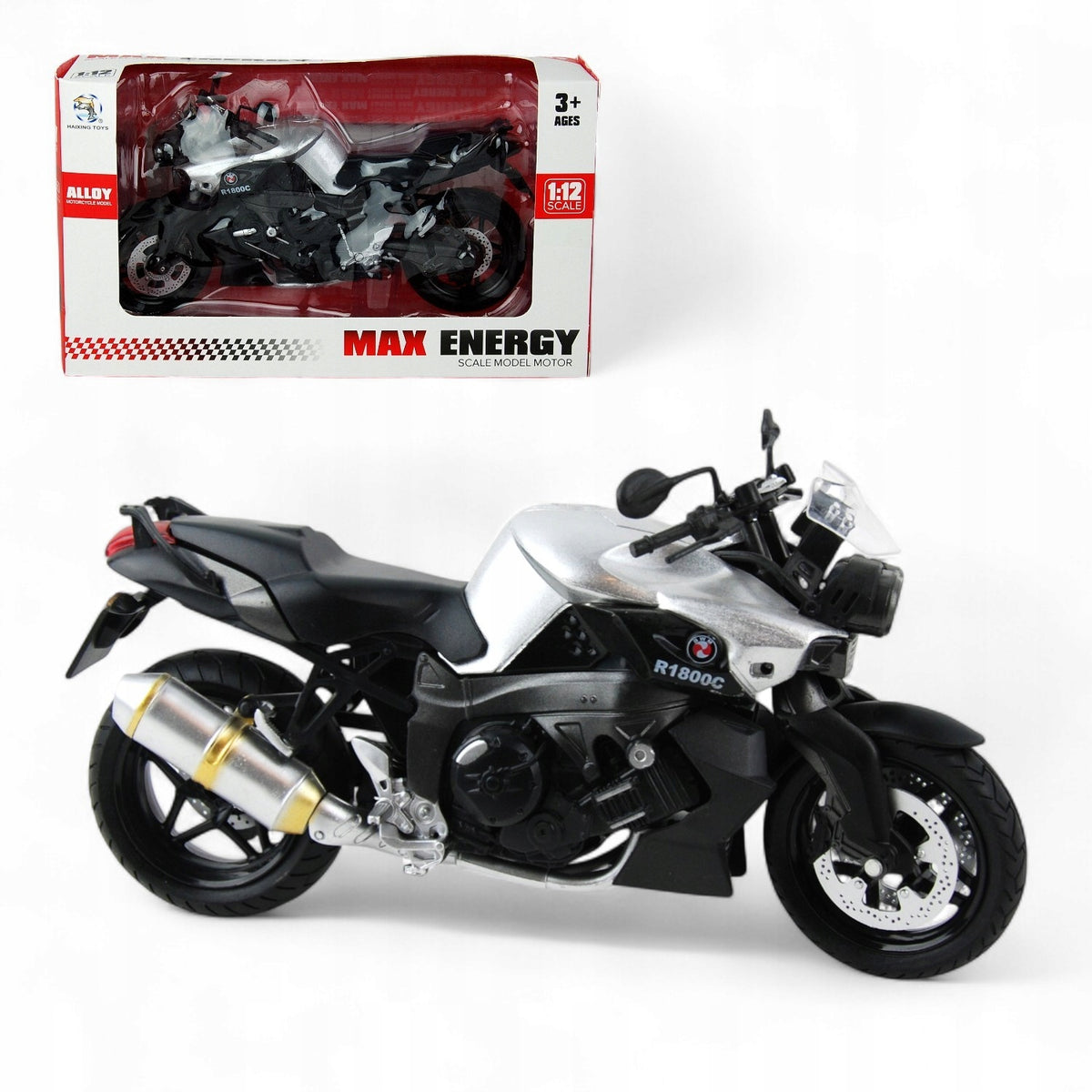 956497 MOTORCYCLE BLACK IN BOX DROMADER