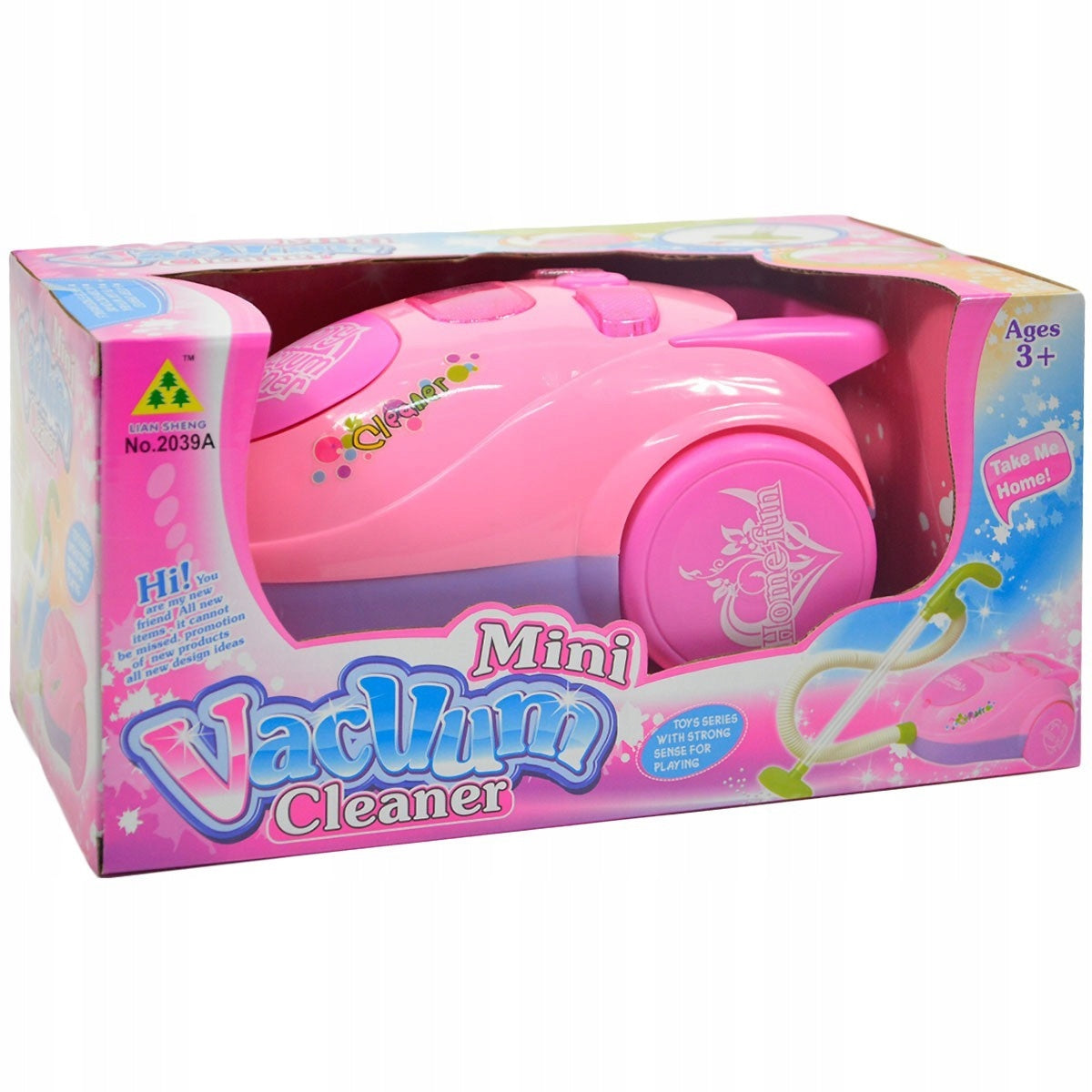 960199 BATTERY OPERATED TOY VACUUM CLEANER