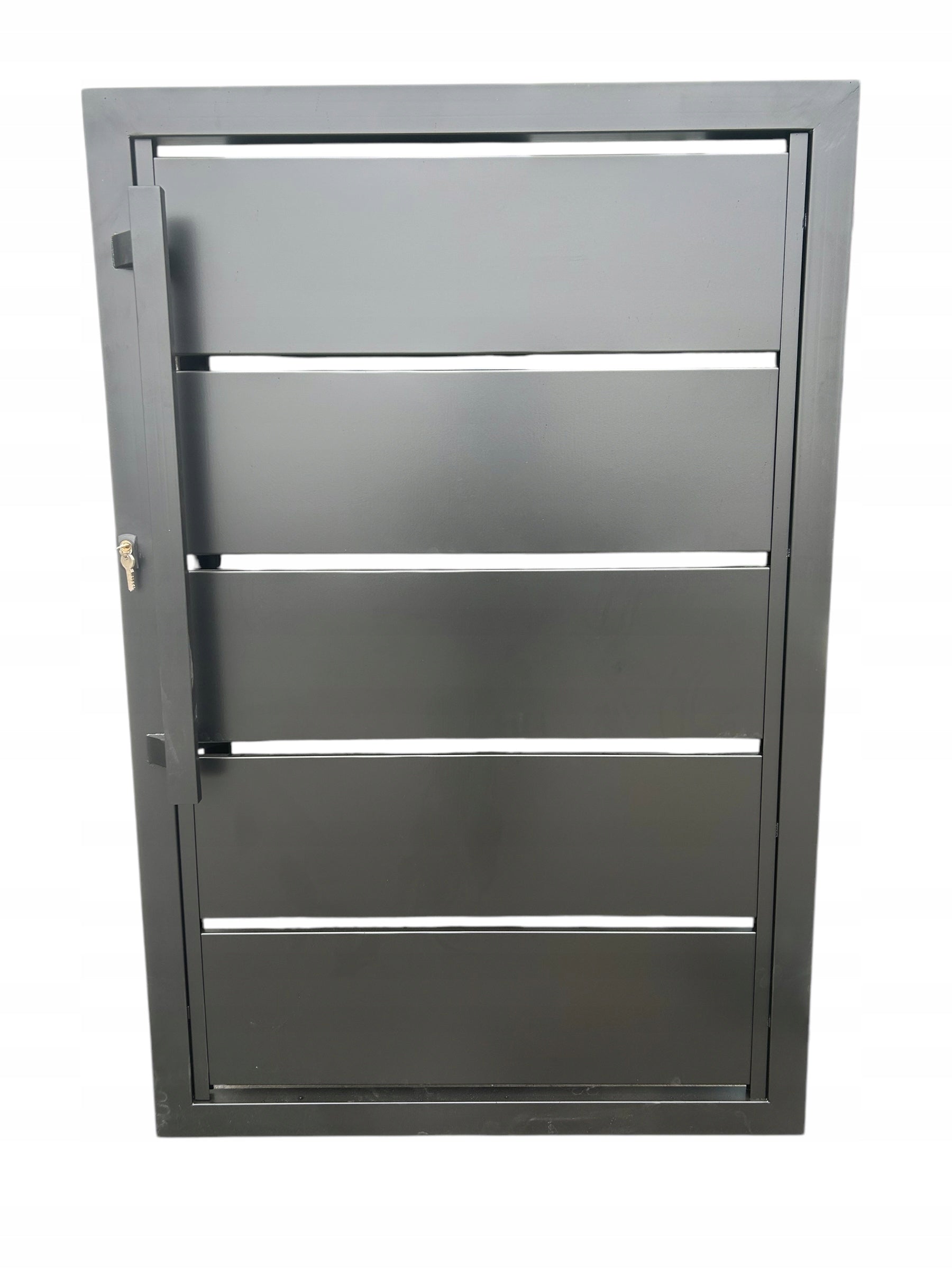 Įvažiavimo vartai 4x1,5 m su pusiau uždaru PROFILE rėmu, 250 metalinių strypų