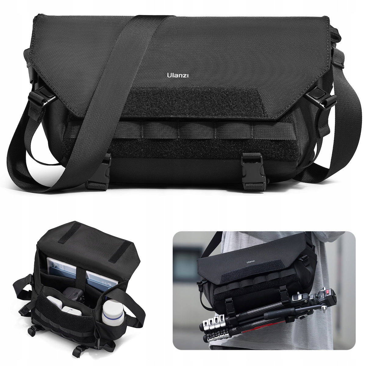 9L Video Photo Bag for Camera ULANZI Sling Crossbody