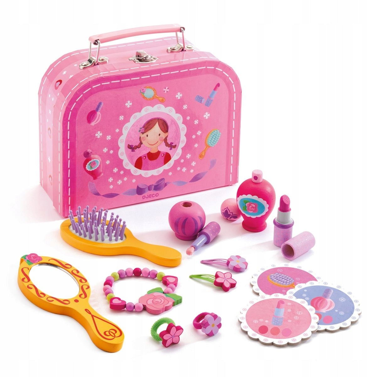 A handy set of a little lady in a suitcase Djeco Brand Djeco