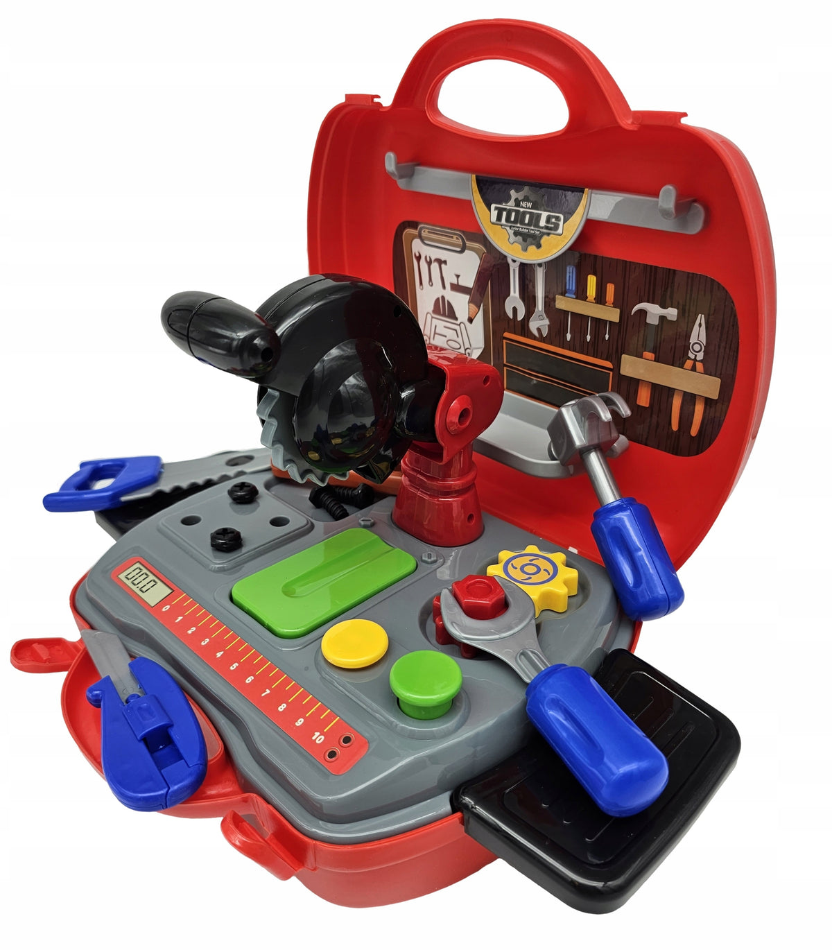 A set of tools in a practical suitcase Brand Kathay-Haster