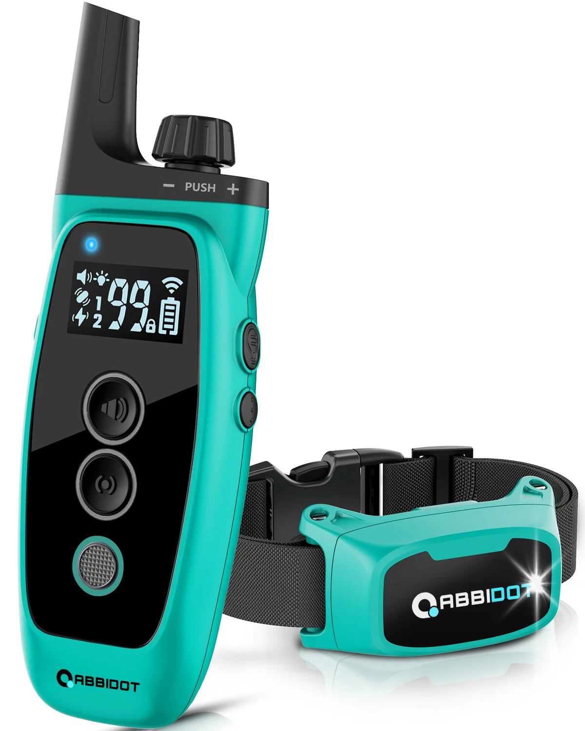 ABBIDOT-T50 Professional Electric Dog Training Collar Blue