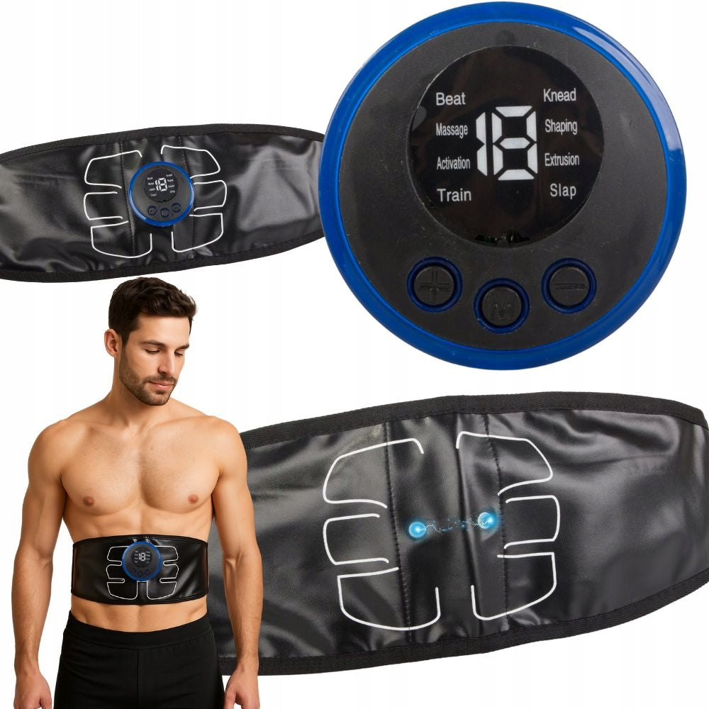 ABDOMINAL MUSCLE ELECTROSTIMULATOR BELT SLIMMING MASSAGE EMS STIMULATOR Manufacturer code Tummy