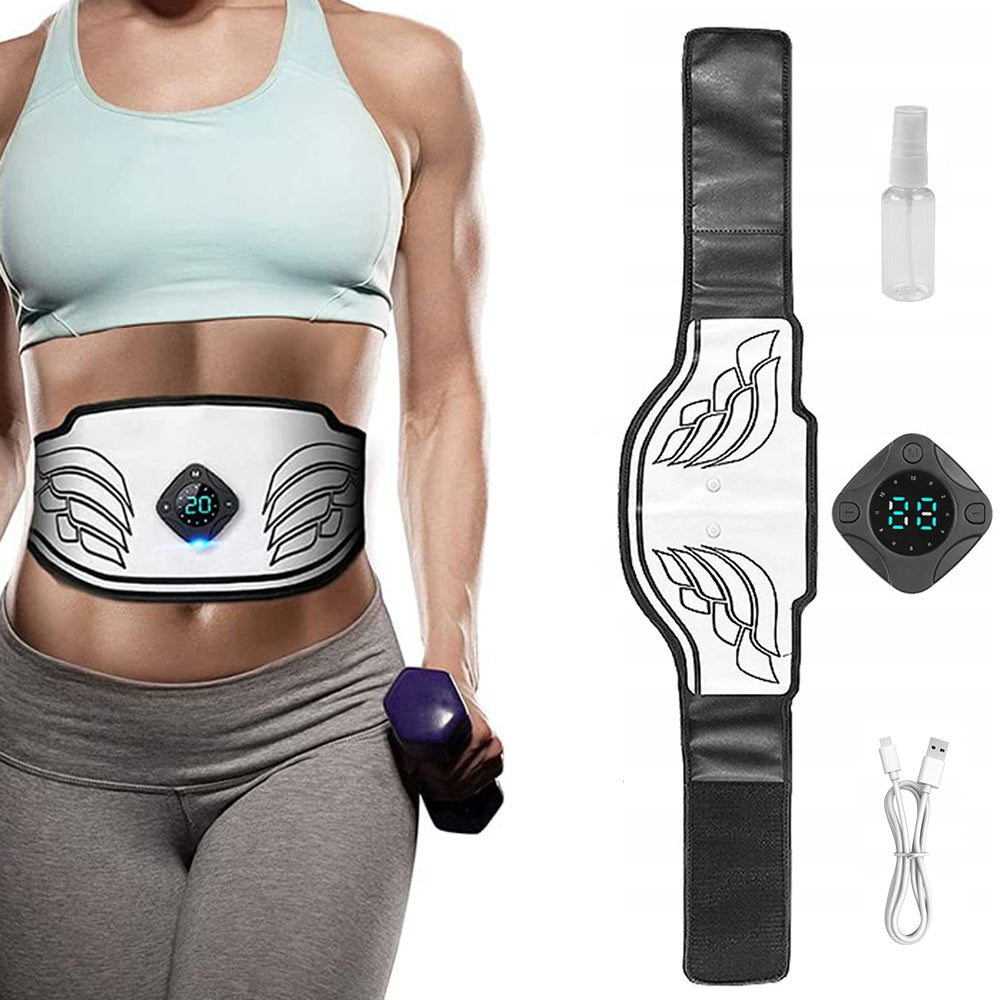 ABDOMINAL MUSCLE ELECTROSTIMULATOR SLIMMING BELT EMS STIMULATOR