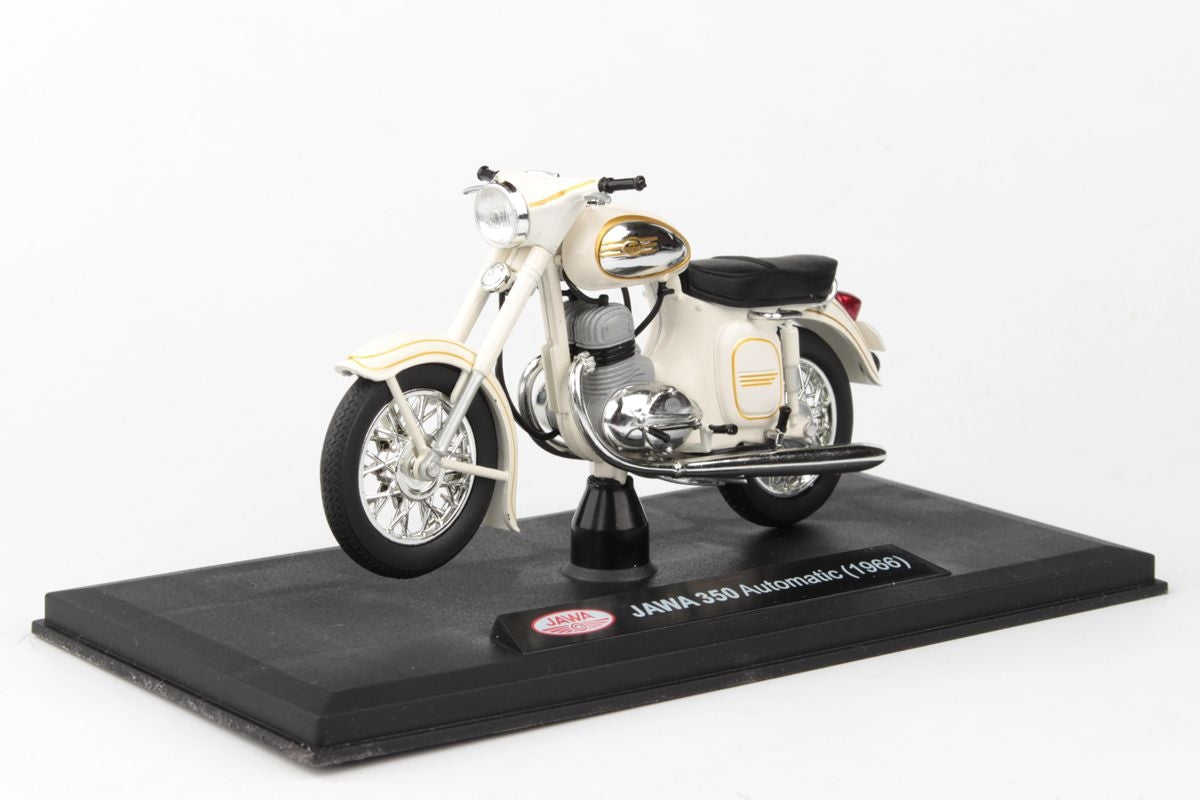 ABREX - Jawa 350 Automatic (1966) 1:18 - Bílá Packaging status original