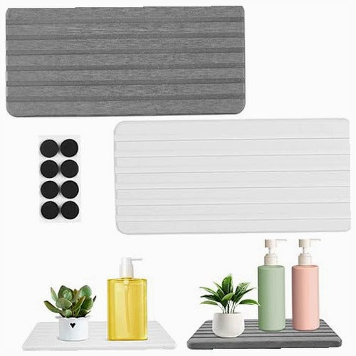 ABSORPTION PADS DIATOMIT BATHROOM KITCHEN NON-SLIP 2 PCS