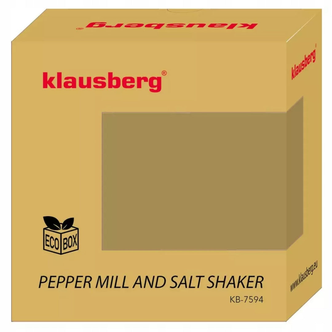 ACACIA PEPPER GRINDER + SALT SHAKER KLAUSBERG KB-7594 Brand Klausberg