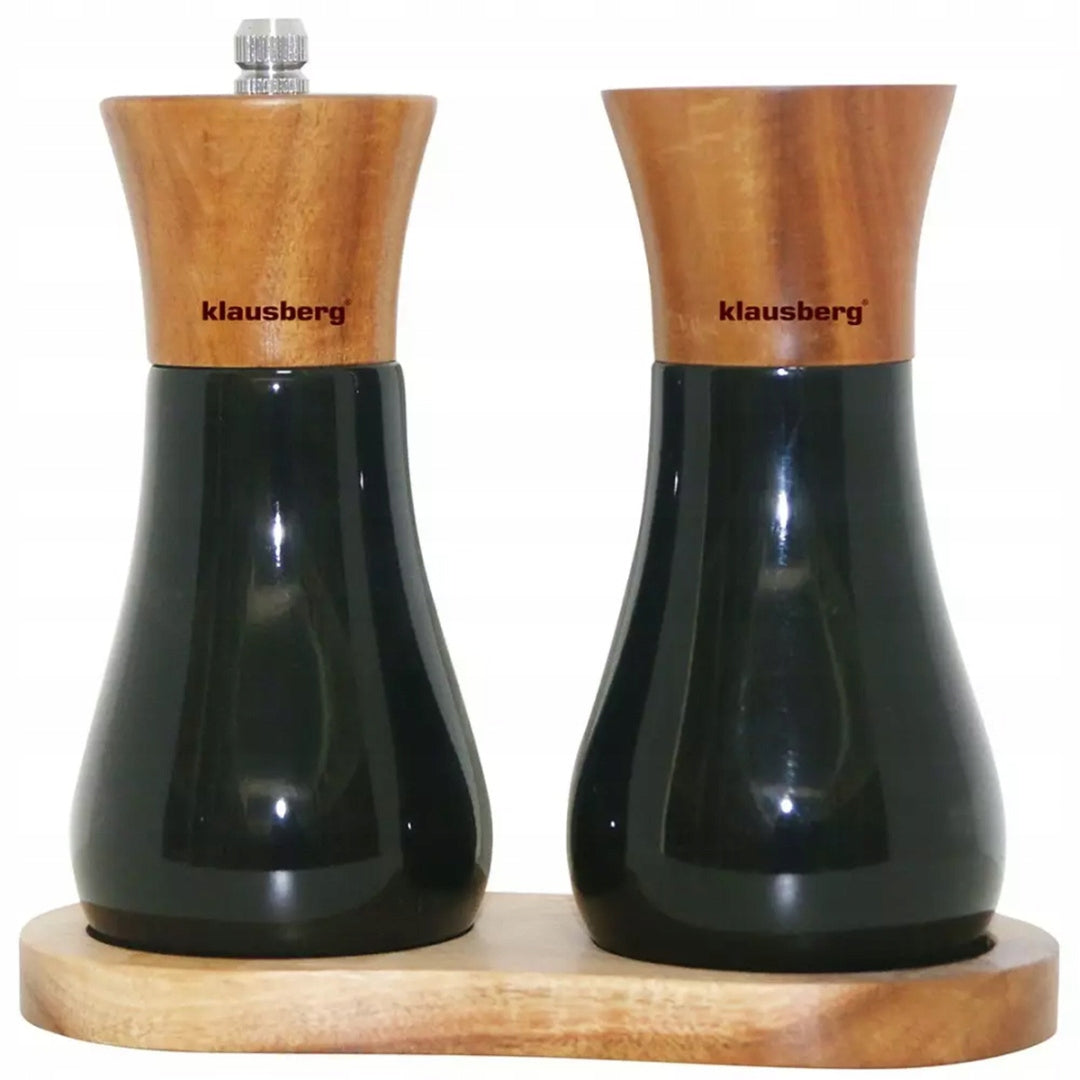 ACACIA PEPPER GRINDER + SALT SHAKER KLAUSBERG KB-7594
