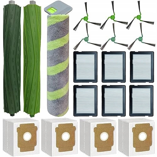 ACCESSORIES IROBOT ROOMBA MAX 705 706 BRUSHES FILTERS MOP STEEL SET