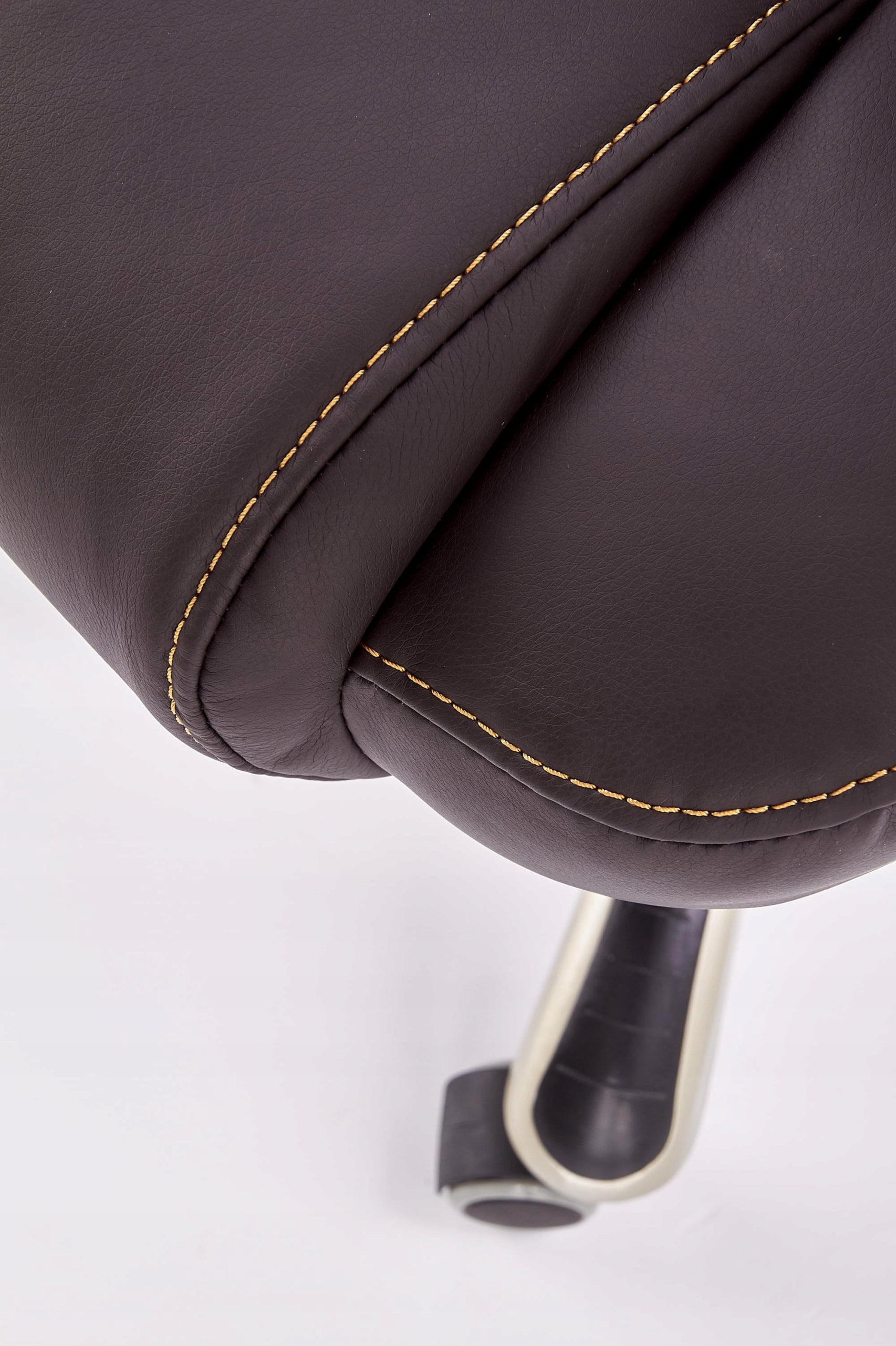 ACCORD Cabinet Chair Dark Brown Eco Leather - Elegance in the Office Brand 100