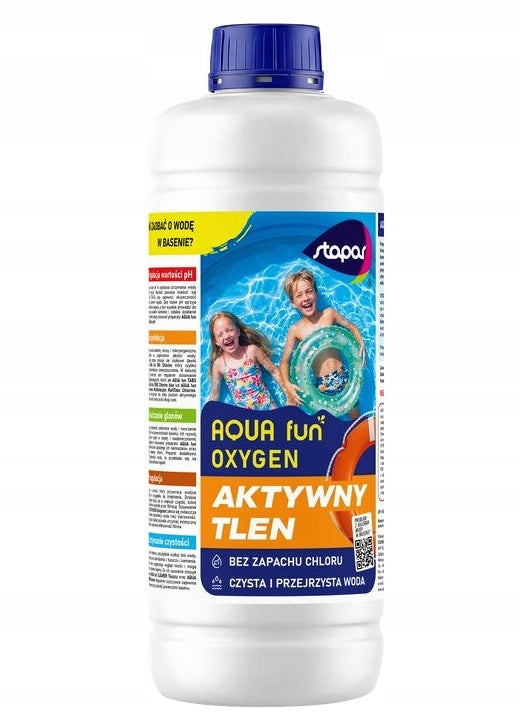 ACTIVE OXYGEN Disinfection without Chlorine Chemistry Swimming Pool Jacuzzi OXYGEN STAPAR 1L Manufacturer code 8089023423410