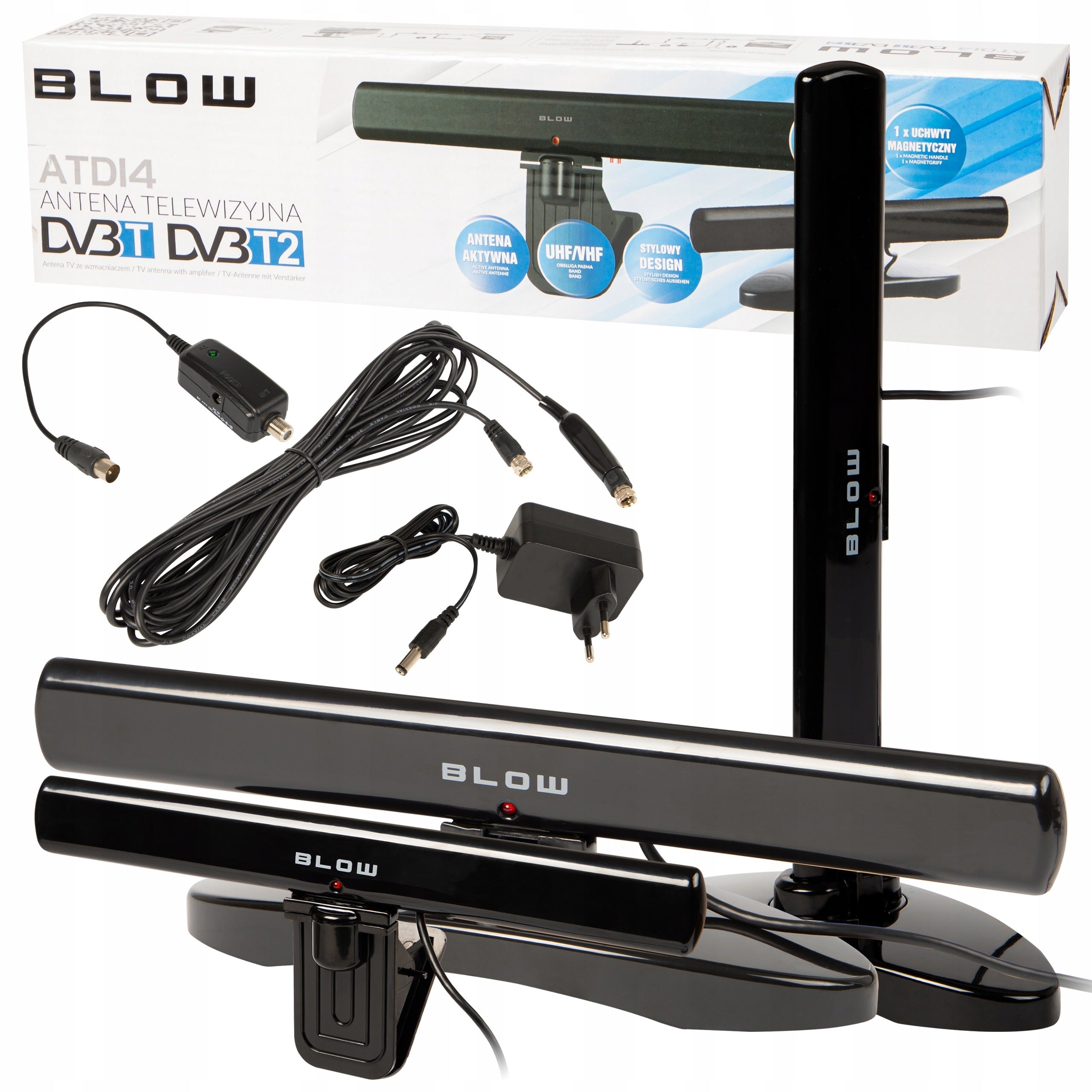 ACTIVE ROOM STRONG TV ANTENNA DOOKÓLAN DVB-T MUX8 TERRESTRIAL TV Packaging status original