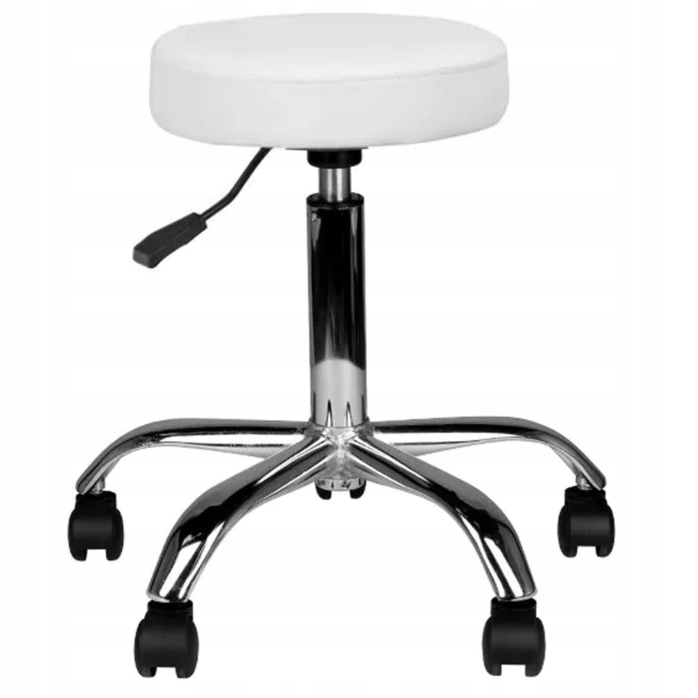 ACTIVESHOP AM-310 COSMETIC STOOL - WHITE Upholstery color white