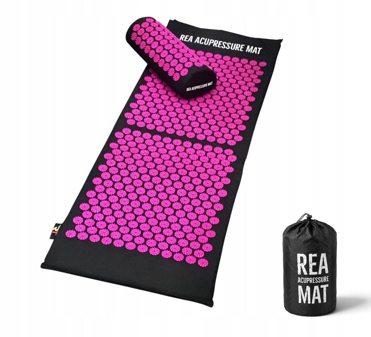 ACUPRESSURE MAT + PILLOW FOR BACK PAIN RT