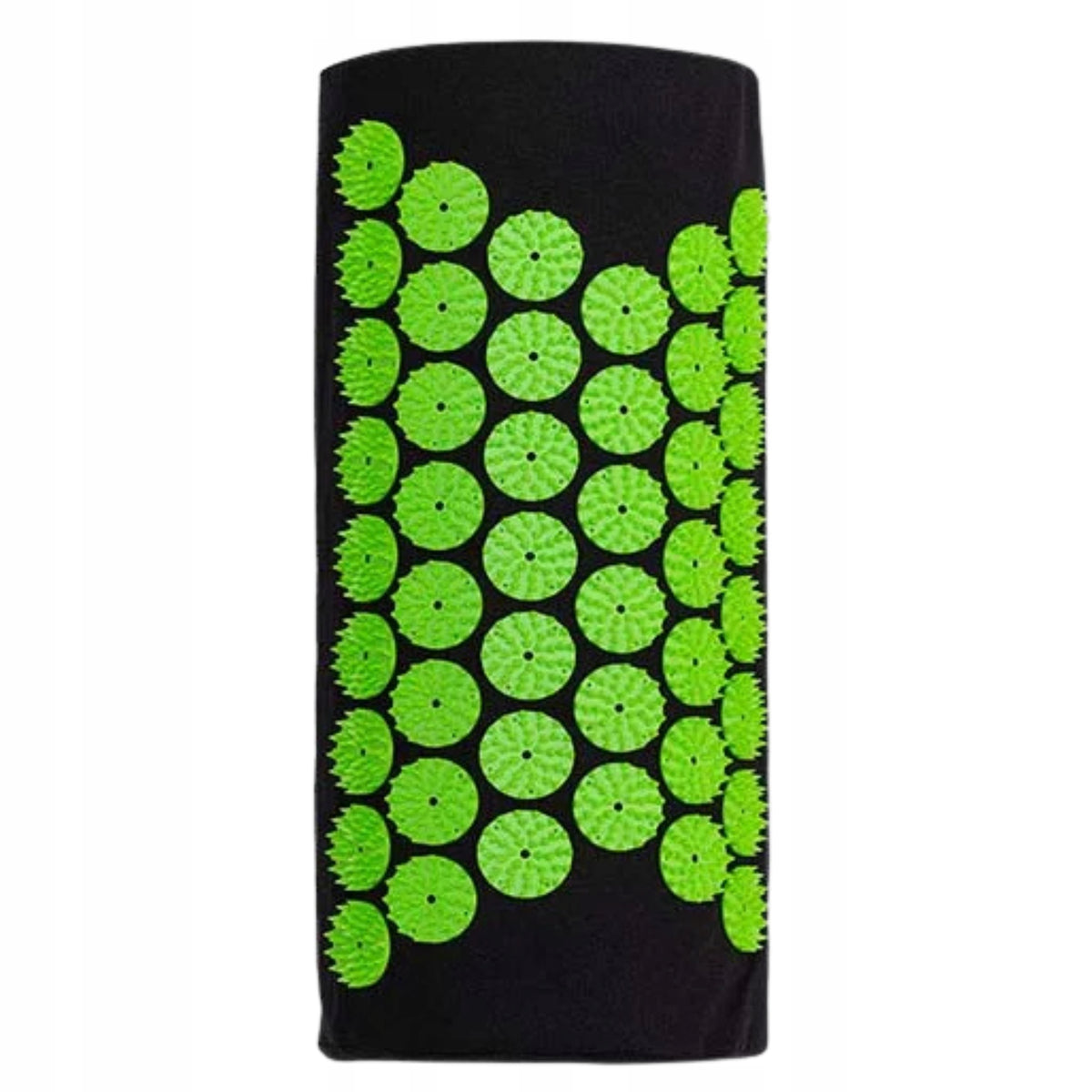 ACUPRESSURE MAT WITH PILLOW BLACK AND GREEN 73X43CM SET AKUMATA Packaging status original