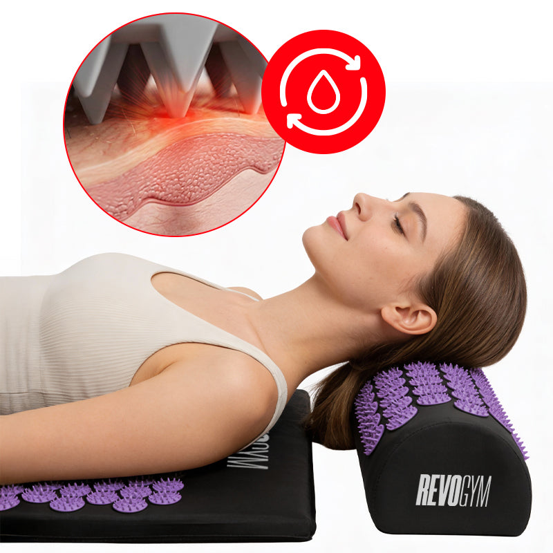 ACUPRESSURE MAT WITH SPIKES SET WITH PILLOW HEALTH MASSAGE 105X40 CM Brand no brand