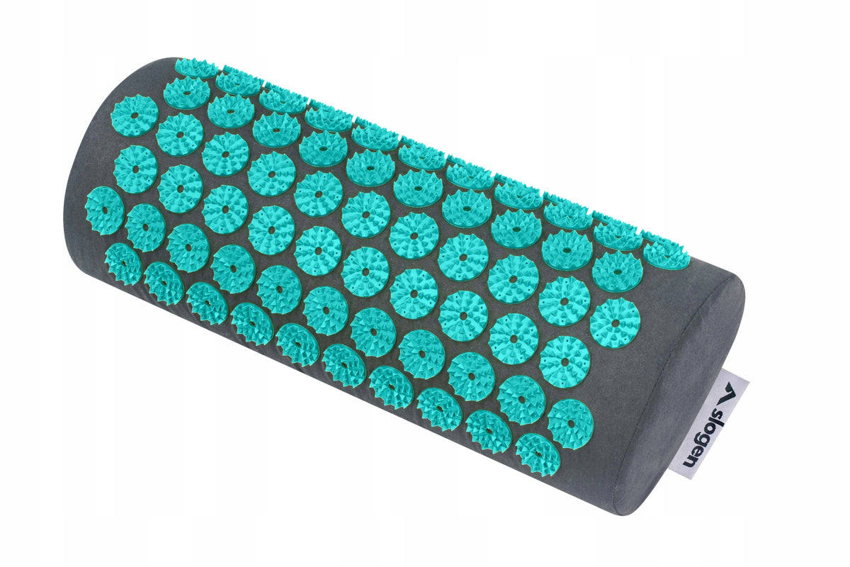 ACUPRESSURE PILLOW MASSAGE RELAXATION SPIKES FOR STRESS PAIN Color black