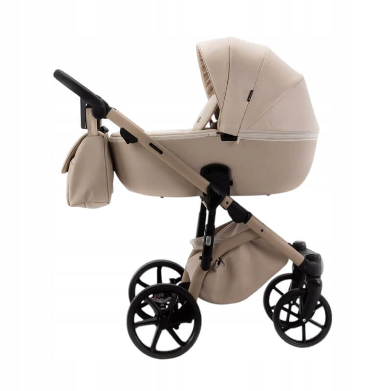 ADAMEX NOLA NATURE stroller 2in1 BAG FOIL + ADAPTERS SET XXL / 3 VANILLA EAN (GTIN) 5903719037068