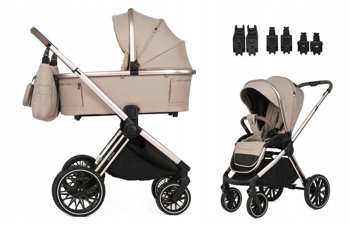 ADAMEX SPARK CHAMPAGNE LATTE stroller 3in1 SEAT COSMO 2.0 Manufacturer code ADAMEX SPARK CHLL 3w1 COSMO 2.0 CA
