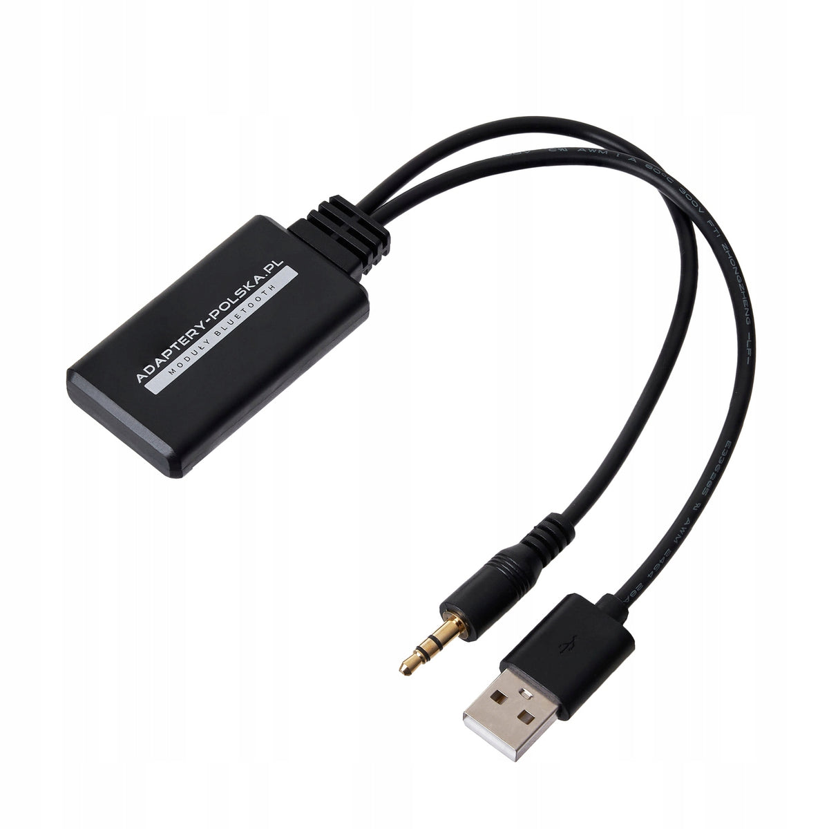 ADAPTER CABLE BLUETOOTH MODULE 5.3 FOR RADIO AUX JACK 3,5 USB UNIVERSAL