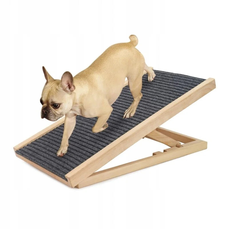 ADJUSTABLE PLATFORM RAMP STAIRS FOR ANIMALS ROZ M